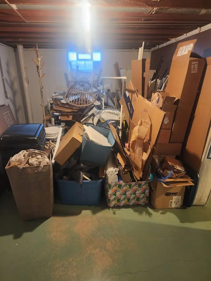 Roll-off dumpster container at job site for Construction Dumpster Rental in Dania Beach